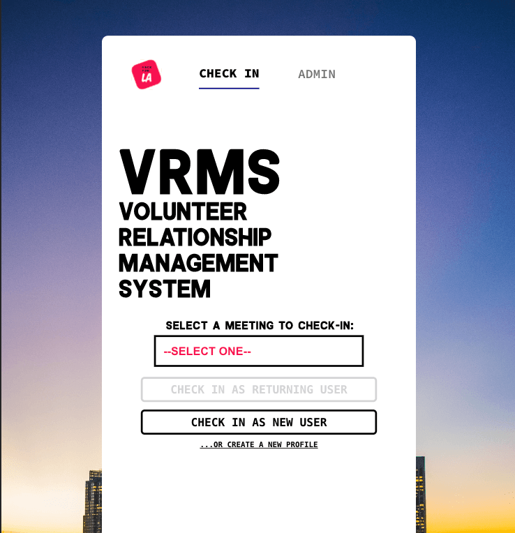 Image of VRMS project